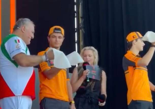 Dalla pizza alla Formula 1: Paolino Bucca conquista anche i piloti McLaren