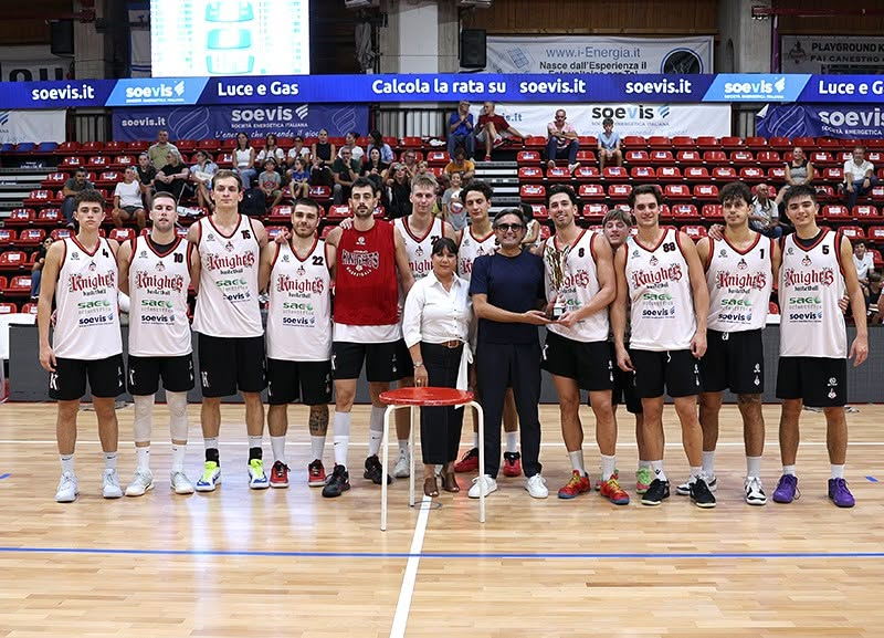 I Knights conquistano la Soevis Cup alla Soevis Arena